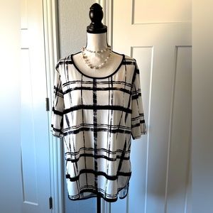 Black and White Tunic